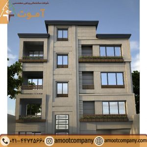 طراحی سه بعدی نمای ساختمان | طراحی 3D نمای ساختمان | طراحی 3D | طراحی نما 3D