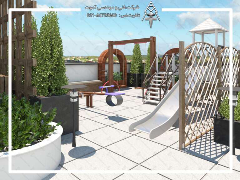 طراحی محوطه و حیاط